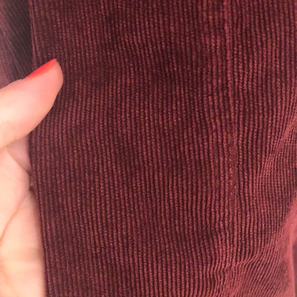 MAROON OVERALL DRESS - Picture 3 of 3